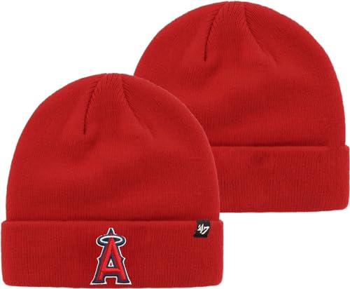 47 MLB Kelly Green Primary Logo Clean Up Adjustable Strap Hat Cap, Adult One Size Fits All (US, Alpha, One Size, Los Angeles Angels Red)