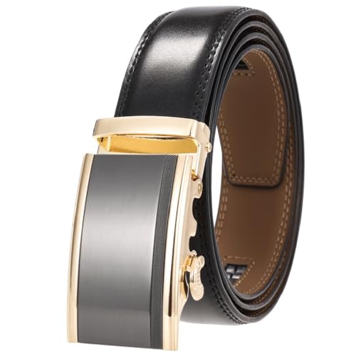 Business Belt Men's Belt Automatic Buckle Belt