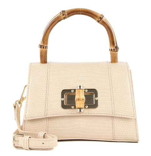 Sac à main SEIDENFELT Sorken écru avec bandoulière élégante pour femme