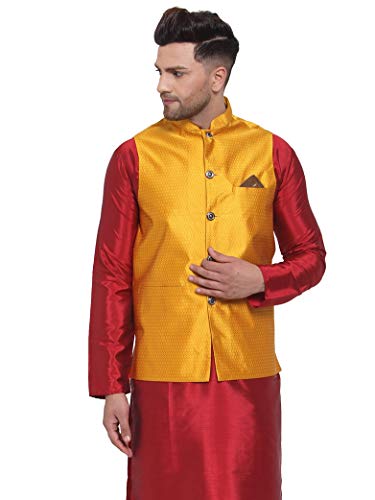 Image of Jompers Men's Geometric Print Waistcoats /Nehru jeckets.