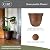 Classic Home and Garden Honeysuckle Resin Flower Pot Planter, Copper, 15"