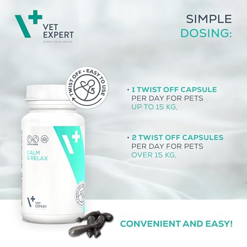VetExpert - Calm & Relax für Hunde und Katzen bei Unruhe 30 Kapseln