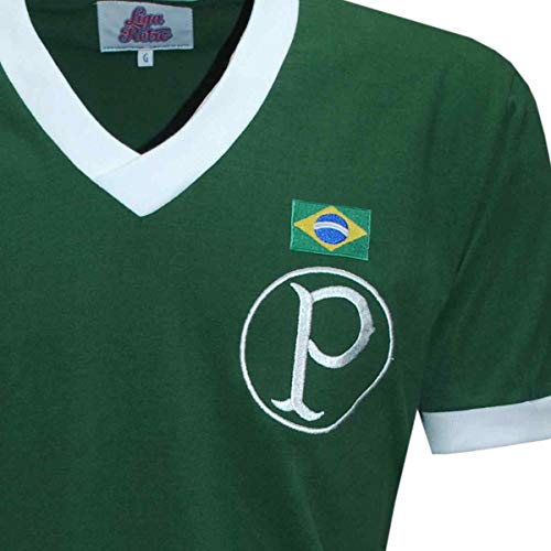 Kit com 2 Camisas Liga Retrô Liga Retrô Palmeiras 1914/15 e 1951 Masculina (GG)