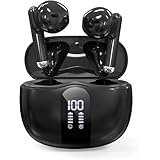 【ハイエンド 、鮮明なサウンド 深邃な低音】ワイヤレスイヤホン Bluetooth イヤホン Bluetooth5.4 hi-fi音質 AAC ダブルマイクENCノイズキャンセリング CVC8.0ハンズフリー通話 ブルートゥース 軽量 iPhoneやAndroid対応 ビジネス、ウェブ会議、通勤通学 日本語音声