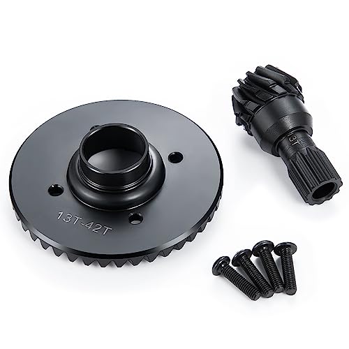 Image of AXspeed 43T/12T Steel Overdrive Differential Gear Diff Gear Set for 1/5 X-MAXX RC Truck Upgarde Parts (Rear)