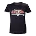 Nintendo - Legend of Zelda, Maglia a maniche corte Uomo, motivo: Logo pixelato, XL, colore: Nero