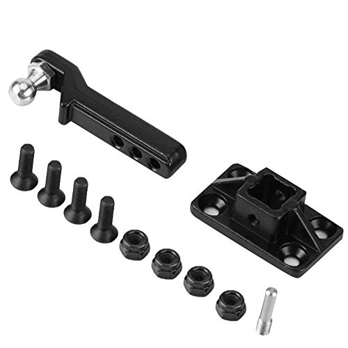 Dilwe RC Car Abschlepphaken, Metall Abschlepphaken für Fernbedienung -4 Axial Scx10 D90 Raupenwagen Anhängerkupplung Modellteile