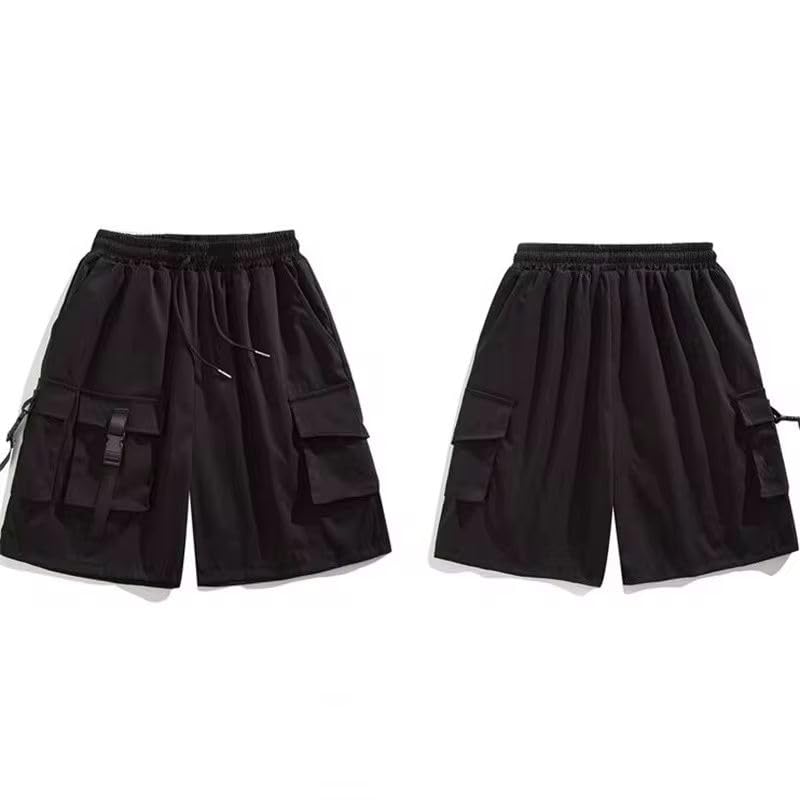 Short cargo d'été pour homme évitant l'encombrement grâce aux multi-poches