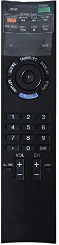 Replacement Remote Control for RM-YD035 fits for Sony TV KDL-32BX300 KDL-40EX400 KLV-32BX300 KDL-32FA600