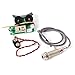 Kmise Under Saddle Piezo Pickup Onboard Preamp System for Acoustic Guitar