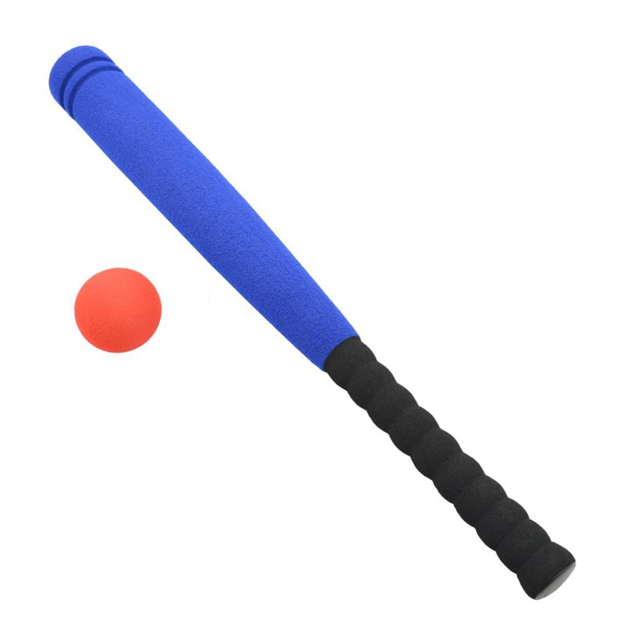 Veemoon Batte de Baseball en Mousse Bleue 54 Cm pour Garçon et Filles 3-5 Ans de Baseball Sûr et Léger pour Jeu Extérieur et Apprentissage Couleur Aléatoire
