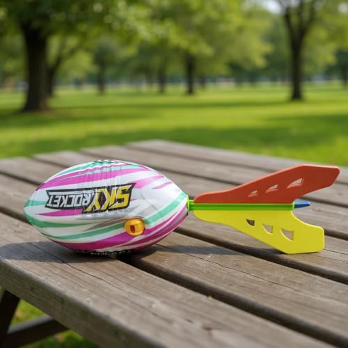 Vortex Missile Performance Aero Howler Schaumstoffball mit Pfeife, klassischer Ball mit langer Distanz, optimierter Flugschwanz Werfen des Leichtathletik-Speers