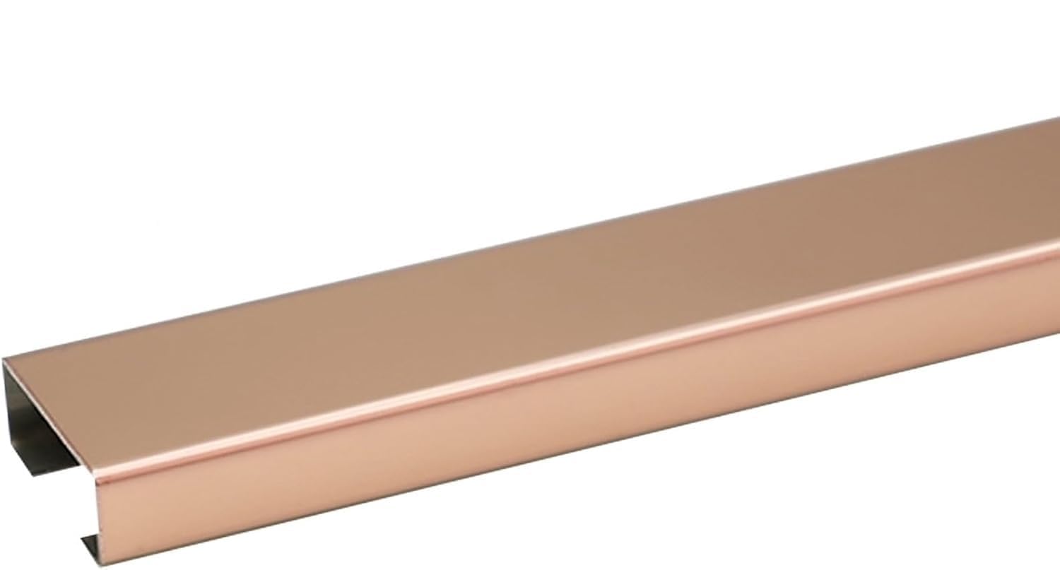 Escondite de Cables, canaleta for Cables de Acero Inoxidable | Cubierta autoadhesiva for cables(Gold,50*25 mm)