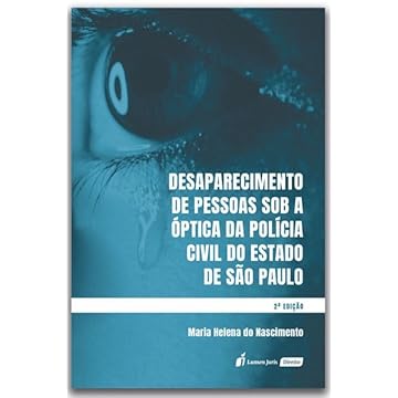 Capa do livro Desaparecimento de Pessoas sob a Óptica da Polícia Civil do Estado de São Paulo - 2ª Ed. - 2023