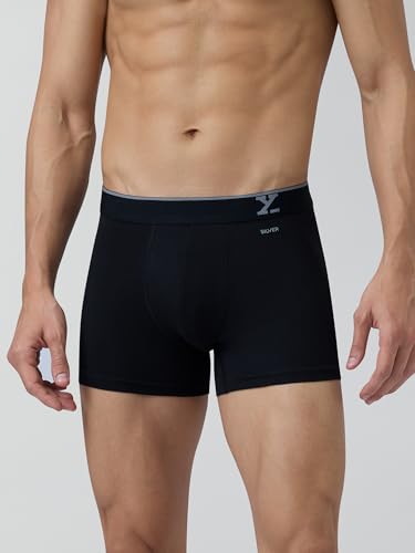 Image of XYXX Men's Underwear Aero IntelliSoft Micro Modal Trunk, Combo Pack of 3