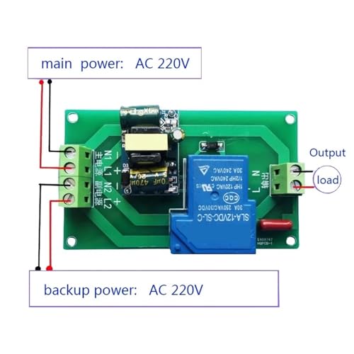 Relais double puissance automatique DC 24V inverseur de source sans coupure - 3
