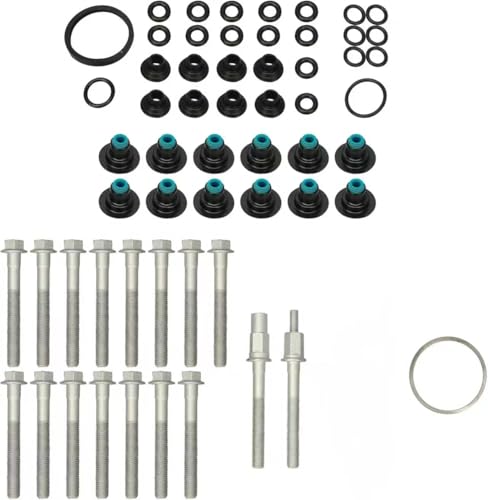 Image of IRONTEK Head Gaskets Set Compatible for Chevrolet 2005-2009 Equinox, for Pontiac 2006-2009 Torrent, Head Gaskets Kit #HS9071PT 27318, 852252, 141006901, GS33377