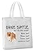 AdriLeo Einkaufstasche Ohne Spitz ist Alles doof!