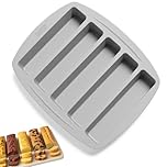 AKENZ - Moule 5 cake long multi mini apéritif apero compatible Cake Factory Infinity XXL en silicone platinum petit, patisserie, brioche, pain rectangulaire + E-BOOK OFFERT