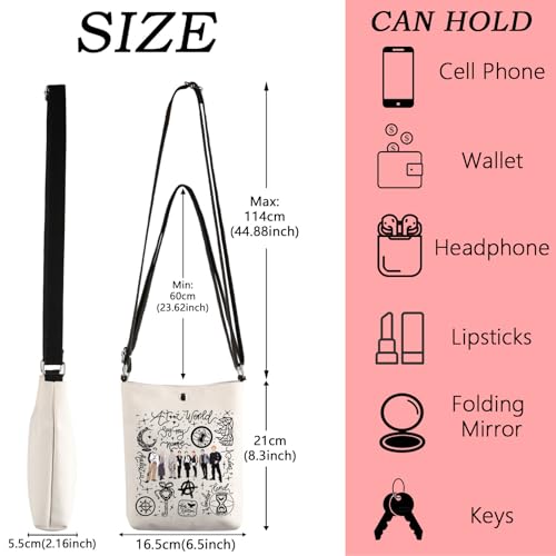 WSNANG Group Aniteez Gift Korea Group Members Crossbody Bag Team Fans Shoulder Bag Music Lover Gift3