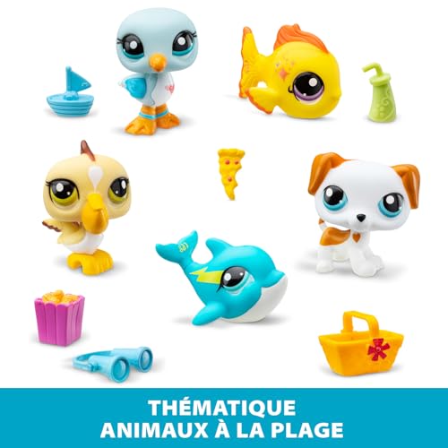 Bandai Littlest Pet Shop Pack Tiki Jungle 3 Animaux et Accessoires Licence Officielle Coffret Jouet Animaux Mignons Mini Figurines Animaux Jouet Enfant et + BF00515 - vue 7