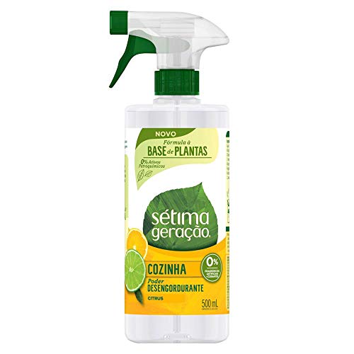 Limpador Sétima Geração Spray Fragrância Natural Citrus 500Ml, Sétima Geração