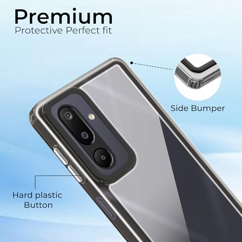 Image of A rtistque Ultra Stylish Back Cover Case for Samsung Galaxy M16 5G / F16 5G | Premium Shockproof TPU | Protective Design | Samsung M16 Back Cover - Black