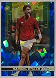 Gabriel Diallo trading Card (Canadian Tennis Champion) 2024 Topps Chrome Blue Refractor #30