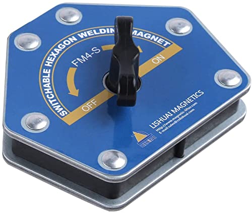 On-Off Switchable Welding Magnets And Clamps,Bearing Capacity Up To 20Kg,Strong And Durable Welding Bracket (Hexagonal) #TOP3