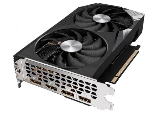Image of Gaming NVIDIA GeForce RTX 3060 WINDFORCE OC 12GB GDDR6 pci e x16 Graphics Card (GV-N3060WF2OC-12GD) Pre-Owned