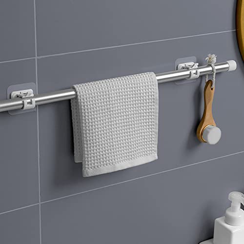 WakiHong 6 Pezzi Autoadesiva Staffa per Asta Tende...