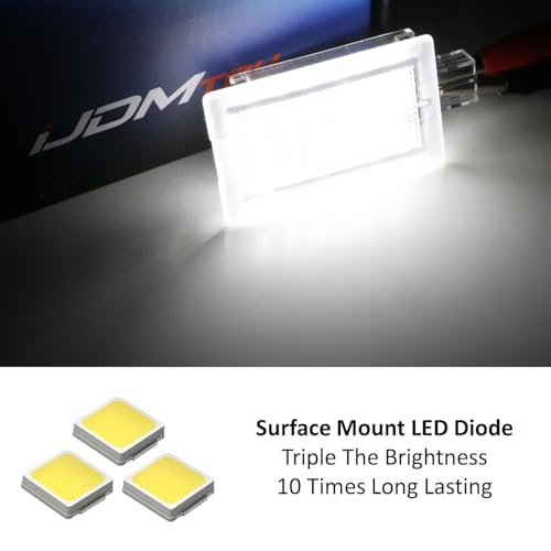 Luces LED blancas para puertas Dodge y Chrysler miniatura 2