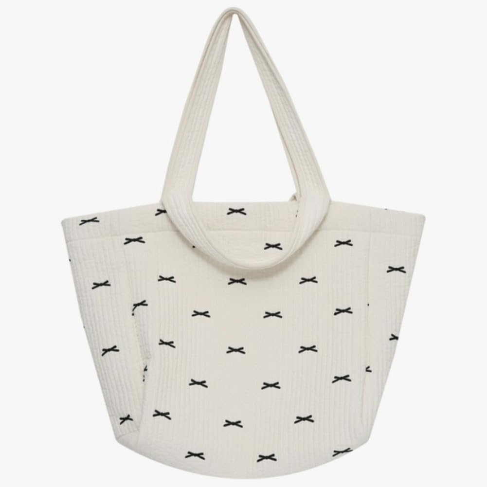 Bolso de hombro de gran capacidad con lindo bolso de mano, para viajes y hospital, ligero y elegante