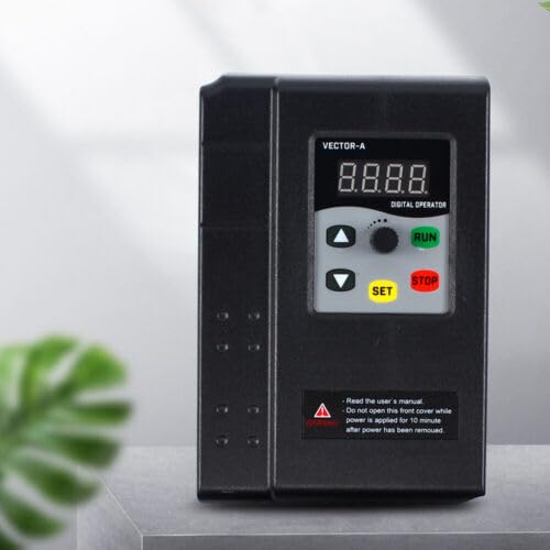 Convertidor de frecuencia variable VDF 1/3 fase, 220 V, 380 V, inversor de frecuencia variable, frecuencia variable, motor (380 V, 1,5 kw)