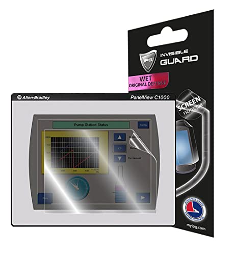 Film hydrogel pour Allen Bradley 2711C C1000 anti-rayures sans bulles écran PanelView Component
