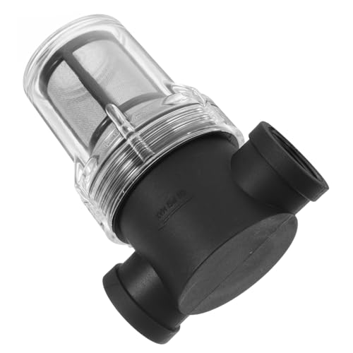 Housoutil 1pc Stainless Steel Water Filter Sink Faucet Purifier Rustproof Inline Filter