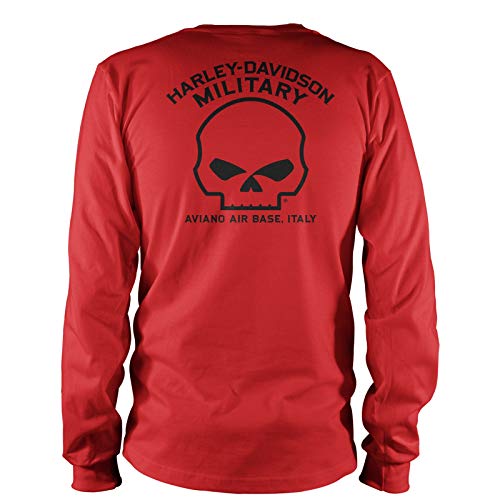 Harley-Davidson Military, Exclusive H-D Licensed Overseas Tour T-Shirt, Hot Ride, Aviano Air Base2