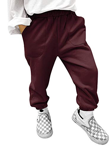 Ma Croix Kids Lightweight Sweatpant with Pockets Fleece Soft Comfort Fit Juniors Active Pant4