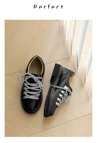 Santimon Men's Faux Grain & Suede Leather Lace-Up Oxford Sneakers – Anti-Slip Fashion Dress Oxfords Classic Casual Boat Shoes2