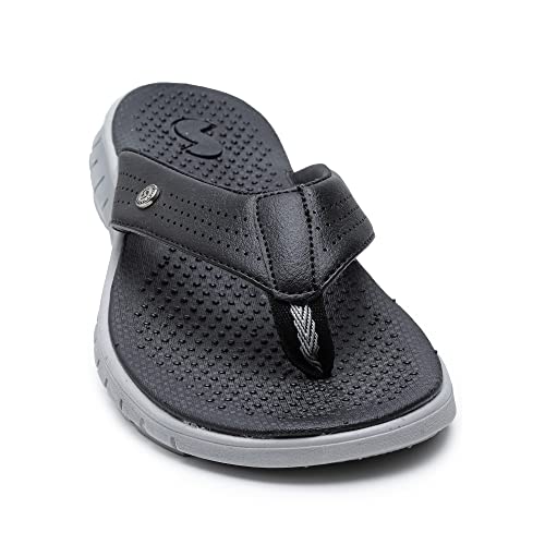 SOLETHREADS CULT | TruBounce | Shock Absorbent | lightweight | Skid Resistent | Super comfortable | Bounce back | Rugged Sole | Flip Flops for Men