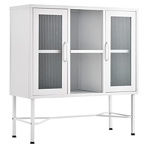 MEUBLE COSY Sideboard Küche Großer Raum Schrank Metall Zimmer 3 Schichten Möbel Aufbewahrung Cover