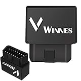 Winnes OBDII GPS Tracker, Auto LKW GPS Locator Echtzeit Positionierung GPS Ortung für Fahrzeug mit Kfz Diagnostik Funktion mit Freier APP TK826