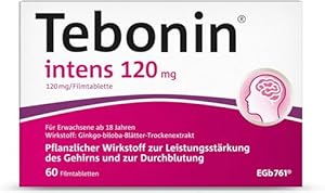 Tebonin Intens Ginkgo Filmtabletten 60 Stück