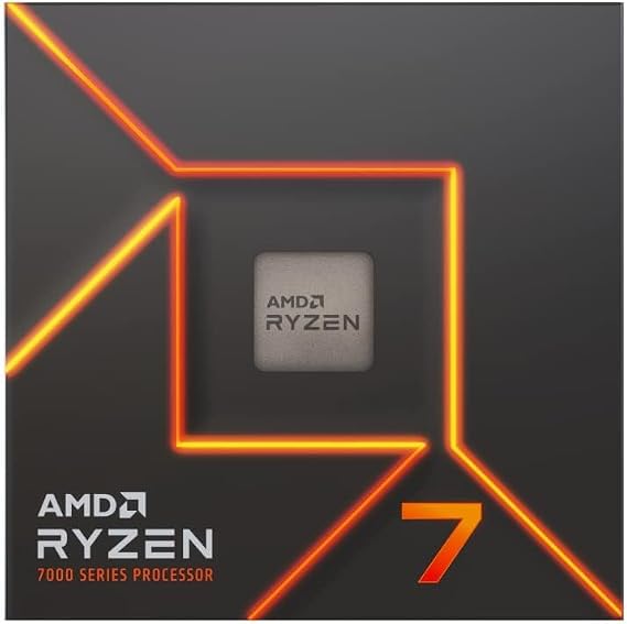 AMD Ryzen 7 7700 8-Core, 16-Thread Unlocked Desktop Processor
