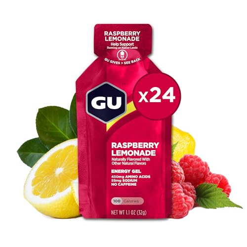 Gu Gel Energetico Caja Con 24 Raspberry Lemonade De 768 Gr