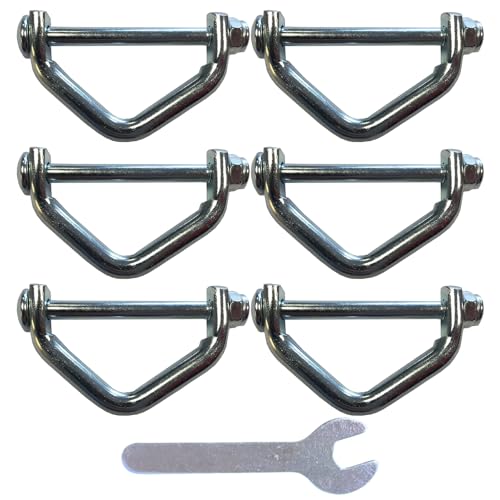 Replacement V Ring To Repair A Trampoline Jumping Mat Mattress by Zero Gravity - 6-Pack