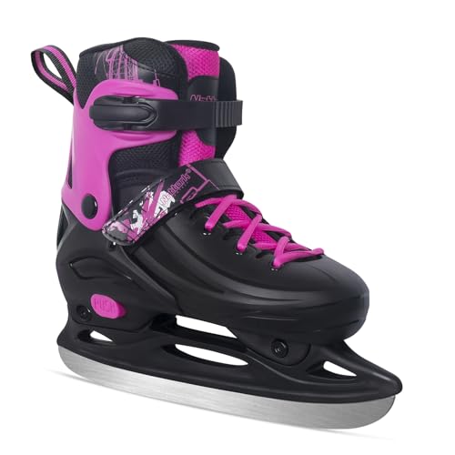 Nattork Kids Ice Skates 4 Sizes Adjustable for Girls Boys,Beginner Ice Skating...