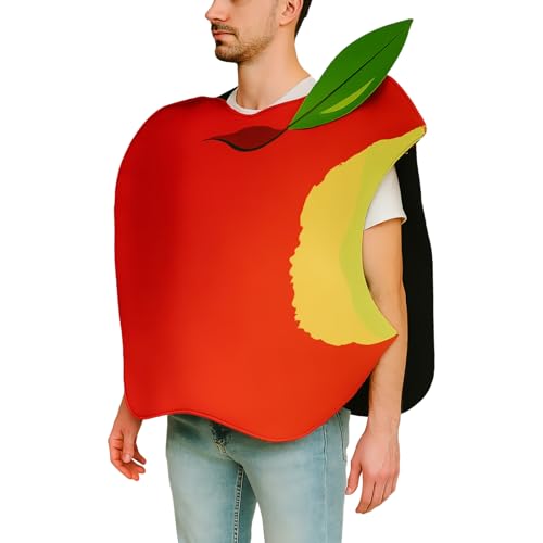 Glugahrif Disfraz de fruta para adultos, unisex, divertido disfraz de fruta, disfraz de carnaval, fiesta, para cosplay, eventos para mujeres y niñas