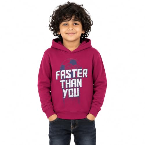 Image of NammaBaby Baby Boys Polyester Blend Hooded Sweatshirt