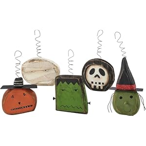 Primitives by Kathy Holiday ORN Set Spooky